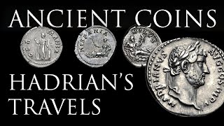 Ancient Coins Hadrians Travels [upl. by Enneillij250]