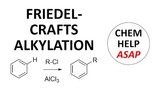 FriedelCrafts alkylation of aromatic rings [upl. by Anailuig734]