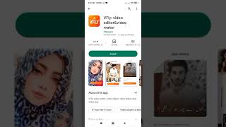VFly video editor and video maker how to make easy video edit in vfly app aaqibofficially [upl. by Nalla504]