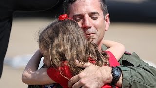 Soldiers Coming Home Surprise Compilation 2016  16 [upl. by Nomannic759]