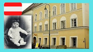 Austria House where Adolf Hitler was born town of Braunau Am Inn [upl. by Nirtak]