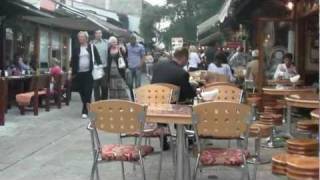 Sarajevo Bosnia Walking Through the Marketplace [upl. by Genaro]