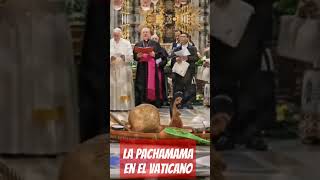 Damián Galerón La Pachamama en el Vaticano shorts vaticano pachamama [upl. by Atsuj]