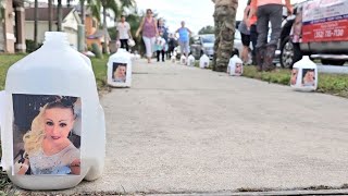 Nicole Baldwin Candlelight Vigil Missing Mother Mount Dora Florida [upl. by Ttenaj]