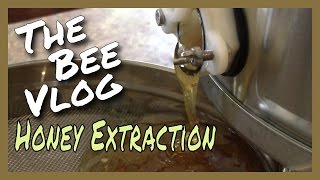 Honey Extraction  Bee Vlog 169  Aug 20 2015 [upl. by Chappie]