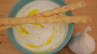 Ricetta Dip  Salsa di yogurt allaglio e olio di semi di lino [upl. by Lettig]