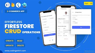Flutter Firestore CRUD Operations Create Read Update amp Delete [upl. by Spindell]