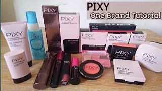 PIXY One Brand Makeup Tutorial [upl. by Trinity]