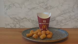 McDonalds Mini Hash Browns Sharebox Review [upl. by Nageek]