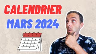 Le Calendrier des Impôts de Mars 2024 [upl. by Yuria406]