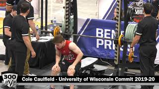 Cole Caulfield 2019 NHL Combine Workout [upl. by Jacobina]