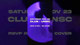 ⚠️ NEAR CAPACITY  RSVP FOR SECRET LOCATION 📍🔗 in bio 😈 CLUB  UNSC UNDRGRND CLUB in TORONTO 🇨🇦 [upl. by Waylon970]