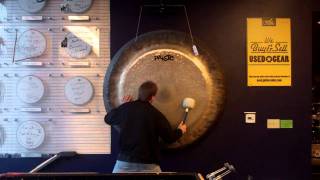 Divinicus Alchemus Magicus 3 playing 5 foot gong [upl. by Laurel]