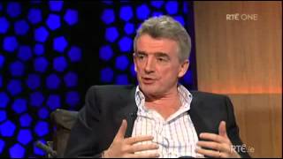 Michael O Leary  Late Late Show 2012 12 [upl. by Ordnassela961]