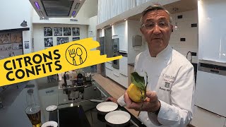 Citrons Confits  la recette simple par un chef étoilé [upl. by Zusman]