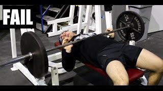 How to Safely Bench Press HEAVY Alone Without a Spotter [upl. by Alec]