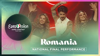 WRS  Llámame  Romania 🇷🇴  National Final Performance  Eurovision 2022 [upl. by Nirred610]