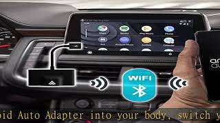 Android Autoワイヤレス アダプター Android 11以降システム搭載専用 Wireless Android Auto adapter 無線 car adapter for andro [upl. by Nitsid]