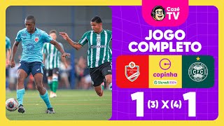 JOGO COMPLETO IBRACHINA X CORITIBA  OITAVAS DE FINAL  COPINHA 2024 [upl. by Unders293]