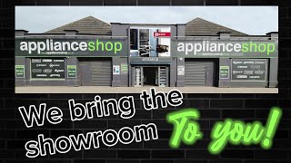 Appliance Shop Morecambe Showroom Tour bosch neff siemens aeg zanussi hotpoint hoover [upl. by Etnad]