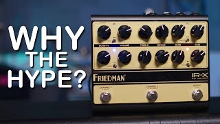 Preamp pedal SO WHAT Friedman IR X Review [upl. by Naicad]