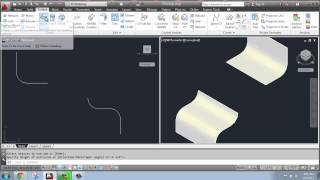 AutoCAD  3D Modeling Basics 20  Surface Blend and Extend  Brooke Godfrey [upl. by Elyl]