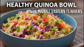 Middle EasternInspired QUINOA RECIPE  Healthy Vegetarian amp Vegan Meals [upl. by Natanoy438]