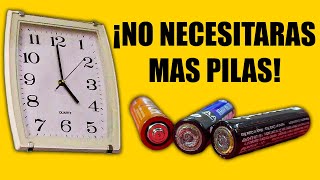 ¡No Más Pilas Caras Haz que tu Reloj Funcione con Energía Inagotable [upl. by Kreiker]