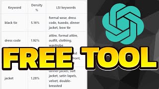 🛑 Stop Paying For Expensive SEO Research Tools Free ChatGPT AI SEO Tool [upl. by Dodd410]