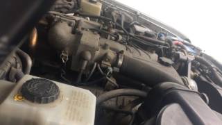 Toyota Land Cruiser 100 series 42 turbo diesel 1HDFTE engine start up  rev sound [upl. by Tadashi]