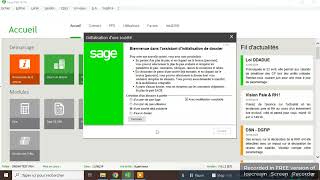 Sage Paie amp RH I7 Episode 1 Création entreprise [upl. by Eetsim887]