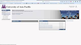 UAP online registration process [upl. by Pessa]