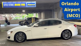 Alamo Car Rental  Orlando Airport MCO  April Update Weekday [upl. by Yrojram]