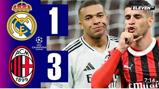 Real Madrid vs Ac Milan 13 Extended Highlights HD 511 2024 [upl. by Georglana]