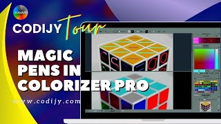 CODIJY Colorizer Pro Tour  Drawing Tools [upl. by Eidolem373]