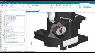 NX Post CNC 5 trục DMU 60 eVo Linear DMU 60 eVo Linear 5 axis Siemens NX postprocessor [upl. by Arihsan101]