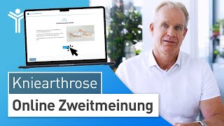 Kniearthrose Experten Zweitmeinung ONLINE für beste Behandlung [upl. by Suehtomit630]