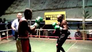 Vanuatu kid Kali Jacobus knocked out his Fijian opponent in the 2nd round [upl. by Anilek]