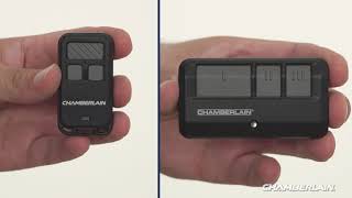 How to Program Homelink For a Chamberlain Brand Garage Door Opener [upl. by Nosidam]