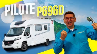 Pilote profilé un camping car avec une méga grande salle deau [upl. by Esinel]