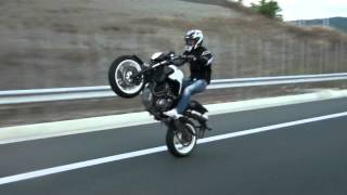 YAMAHA MT03 Wheelie [upl. by Chandler716]