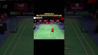 ‼️AWESOME‼️BACKHAND SMASH BY 🇲🇾LEE ZII JIA🔥‼️leeziijia leeziijiabackhandsmash shorts [upl. by Darwin]