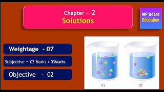 MP Board 12th Chemistry  Chapter  02 Solutions  Part 01 [upl. by Tigram]