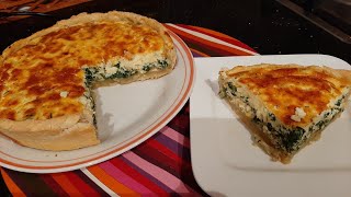 quiche aux epinards et ala creme tres delicieux yummy 👌👌👌😍 [upl. by Syman853]