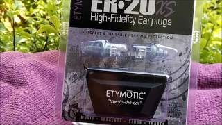 Etymotic ER 20 XS Earplugs No Commentary  Full Unboxing [upl. by Tombaugh170]