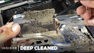 Deep Cleaning Every Part Of A PlayStation 4  Deep Cleaned  Insider [upl. by Erehc]