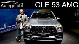 Mercedes GLE 53 AMG REVIEW MercedesAMG  Autogefühl [upl. by Aivax702]