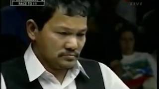 Efren Reyes vs Francisco Bustamante Wordl 9 Ball Championship 1999 SF [upl. by Caassi]