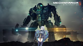 Foxgirl plays Mechwarrior 5 building a Steiner Scout Lance [upl. by Ahsini834]