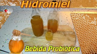 Hidromiel  Aguamiel Bebida Probiótica [upl. by Kaden]